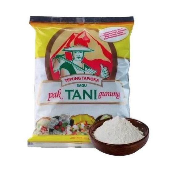 

Terlaris Tepung Tapioka (Tepung Kanji) Cap Pak Tani Gunung 500 Gr 500Gr