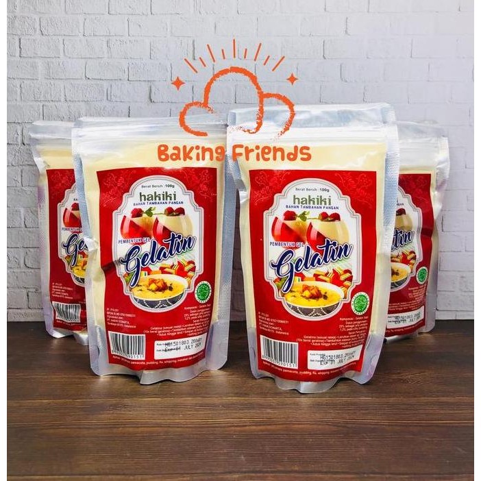 

Gelatin Hakiki Bubuk 100Gr / Gelatin Powder HALAL
