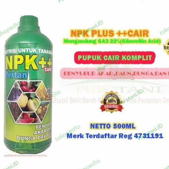 

Terlaris Npk Cair Plus Zpt Ga3 Lengkap