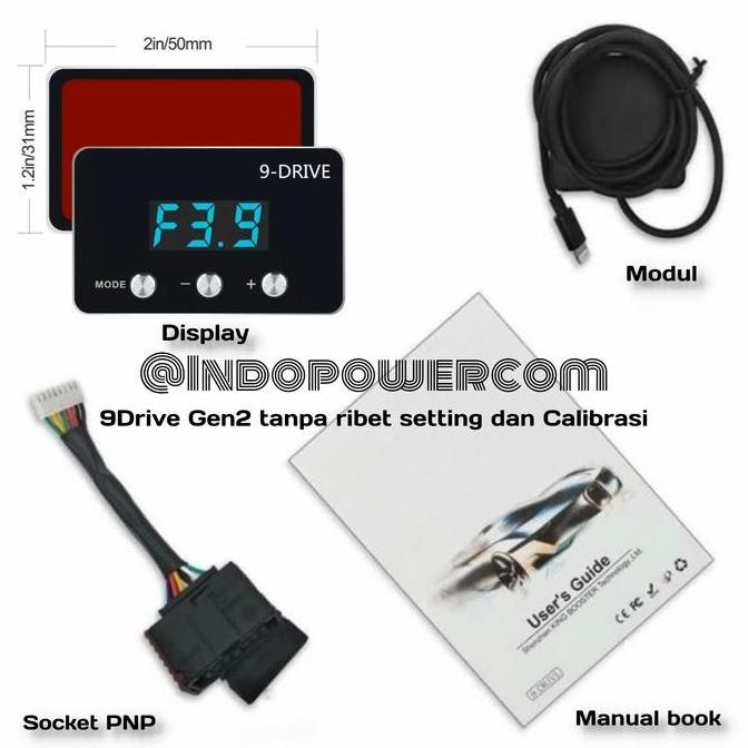 New 9 Drive Throttle Controller Accelerator Ford Everest Series Remap