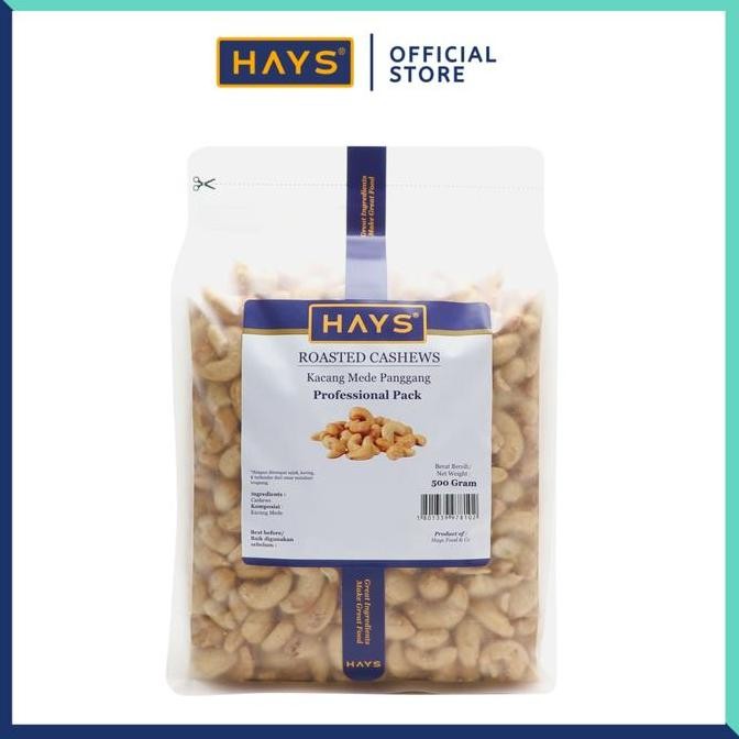 

Kacang Mede Panggang 500 Gram /Kacang Mete Panggang 500 Gram/Kacang Mente Panggang 500 Gram, Roasted Cashew 500 Gram - HAYS Makanan Food