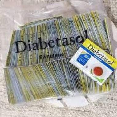 

Diabetasol gula Sweetener Sachet 200 Sachet (nol kalori) 1 pack