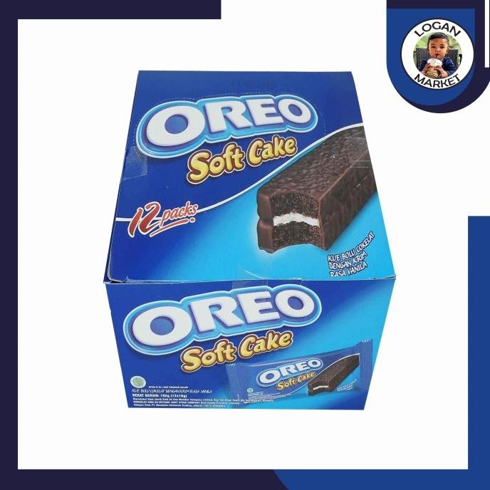 

Oreo Soft Cake Bolu Coklat 12 pcs
