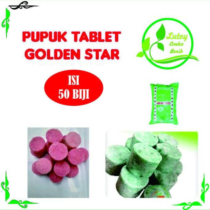 

Terlaris Pupuk Npk Tablet Golden Star Isi 50 Biji