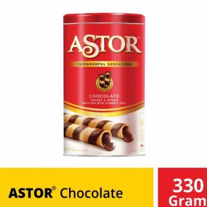 

astor kaleng 330 gr coklat chocolate