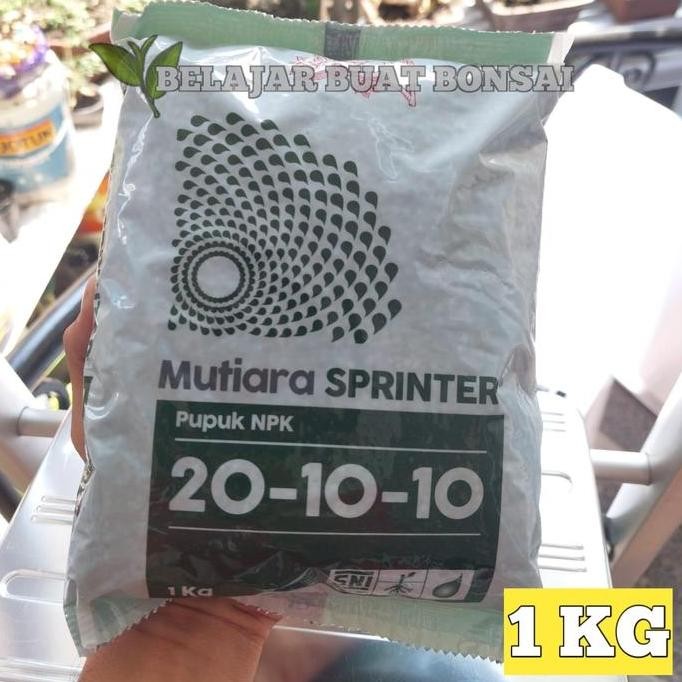 

Terlaris Pupuk Npk Mutiara Sprinter 20 10 10 Original Kemasan Pabrik 1 Kg