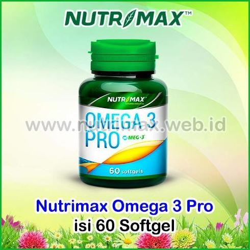 

Terlaris Nutrimax Omega 3 Pro Isi 60 Vitamin Minyak Ikan Omega3 Vit E Alami