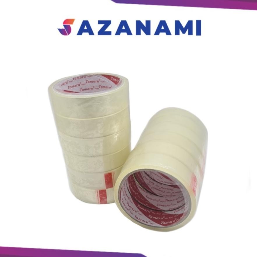 

1 Luin Iolai Tamaru 1 Inch 40Y Iolai Elotip Bening 24Mm 1 Pa 12 Roll