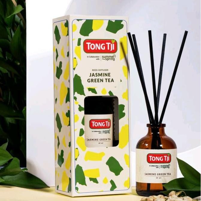 

[ COD ] Reed Diffuser Summer Spring X Tong Tji Pengharum Ruangan Aromatherapy Jasmine Green Tea Tahan Lama GGS