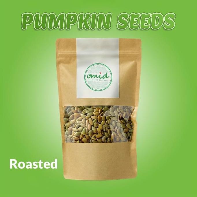 

Organic Roasted Pumpkin Seeds (Biji Labu Panggang Organik) 250gr