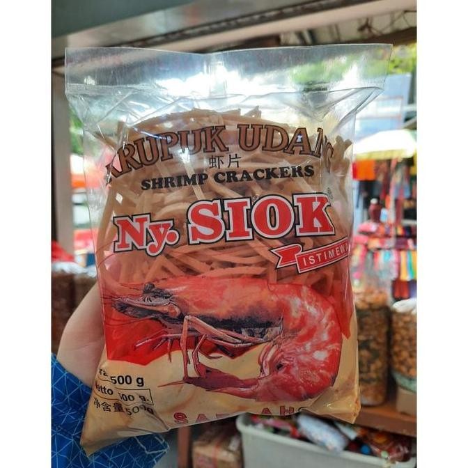 

Kerupuk Udang Ny Siok Stik 500gr
