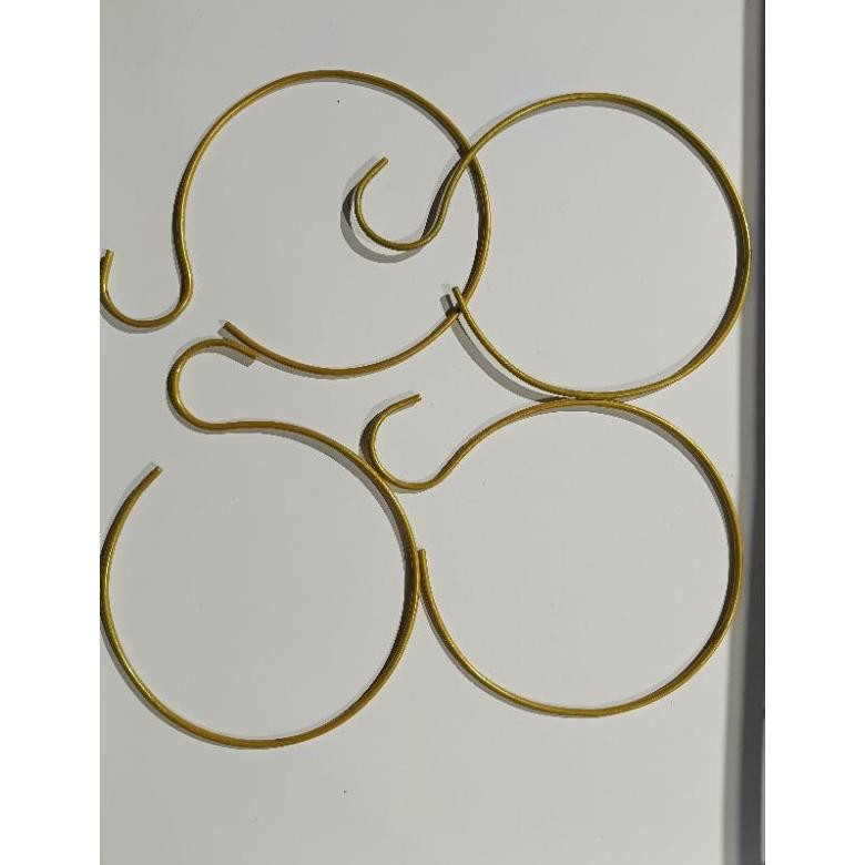 IK Hanger Kerudung Besi Gold// Gantungan Kerudung Segitiga//Hanger Pasmina Gold// Hanger Termurah// 