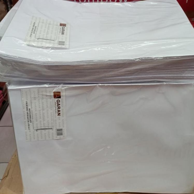 

Amplop Putih Garan Folio Eal 100Gm 2435Cm 100 Lembar Pa
