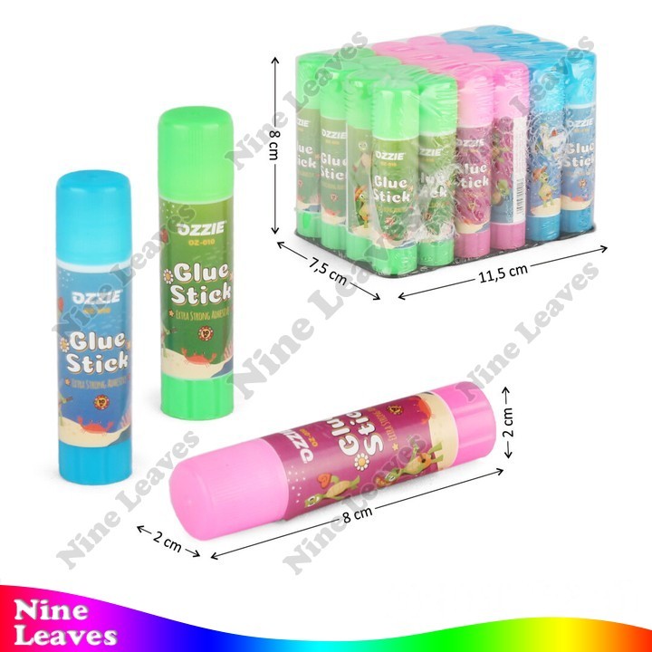 

[Grosir 24 Pcs] Lem Kertas Stik Ozzie Glue Stick