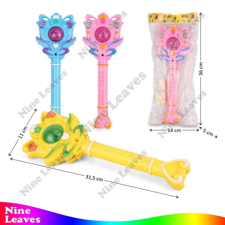 Mainan Tongkat Lampu Disco B/O Musik Lampu Toys