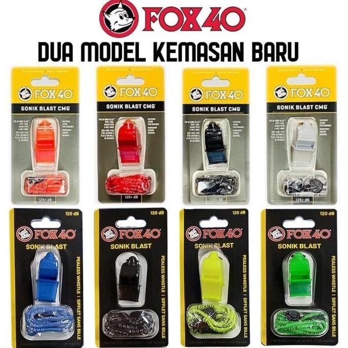 Peluit Fox 40 Sonik Blast Cg Original