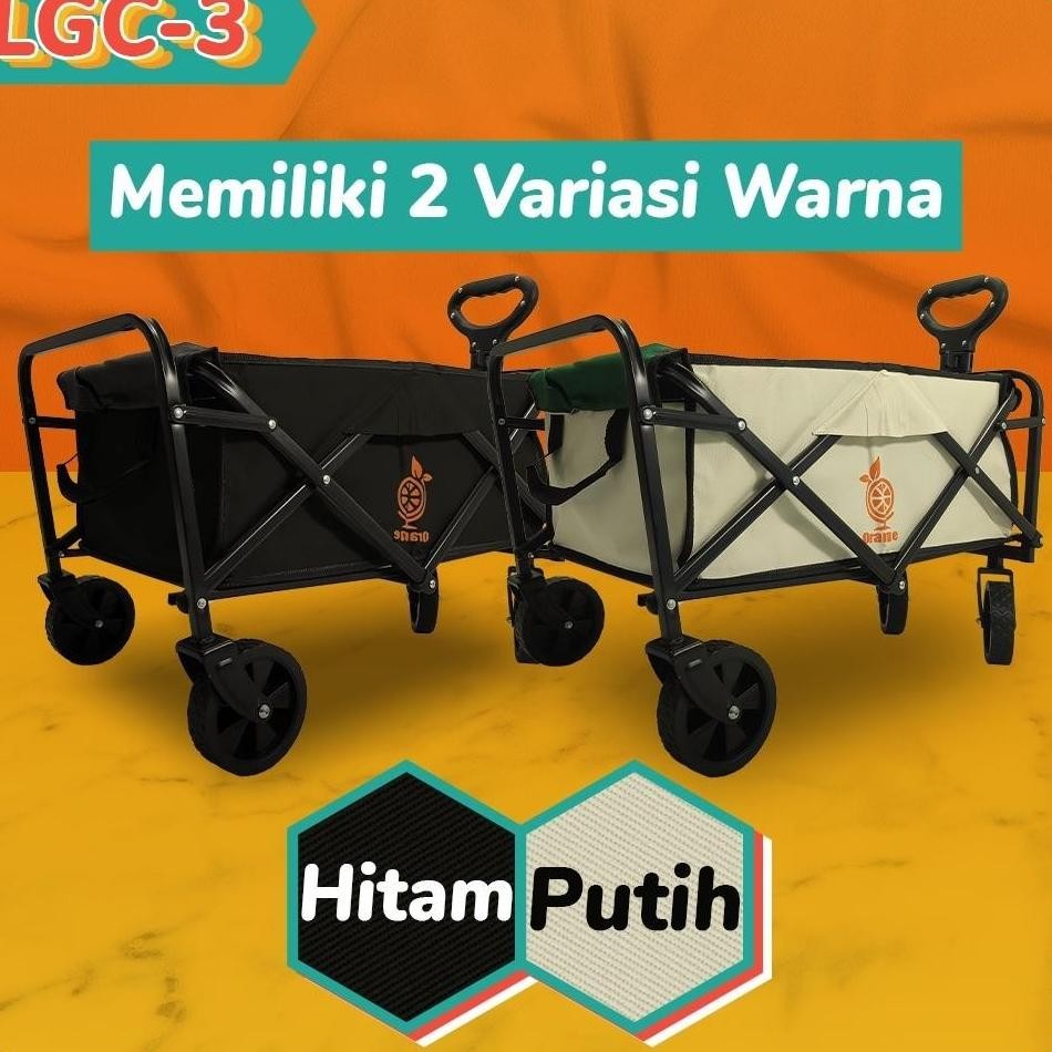 Trolly Keranjang Lipat Troli Belanja Dengan Roda Keranjang Trolli Belanjaan Besar WH66