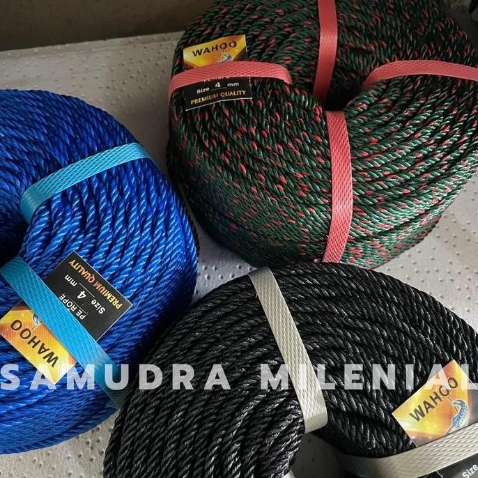 

Tali Tambang Plastik Roll 4Mm / 1,6Kg Asli