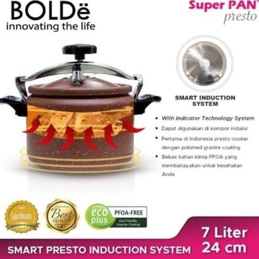Diskon Bolde Presto Cooker 7L Granite Beige