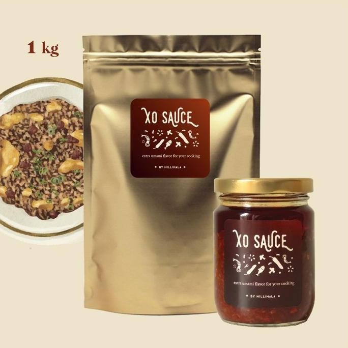 

PROMO XO SAUCE 1KG - BUMBU SAUS XO EBI DAN TERI BY MILLIMALA