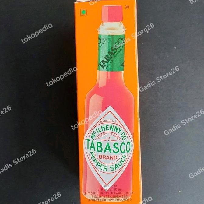 

Ready TABASCO PEPPER SAUCE 60 ML