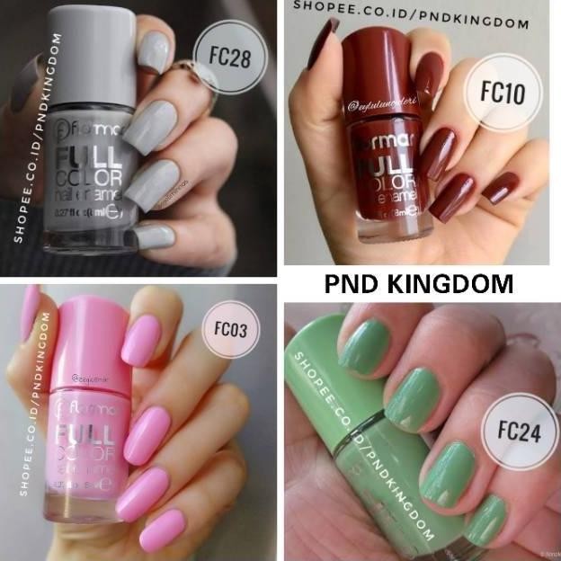 Aq-54 Ii-99 (Part 2) Full Color Kutek Halal Flormar Original / Cat Kuku Kutek Non Peel Off Premium
