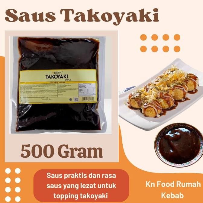 

Diskon! Saos Takoyaki 500 Gram Sauce Takoyaki
