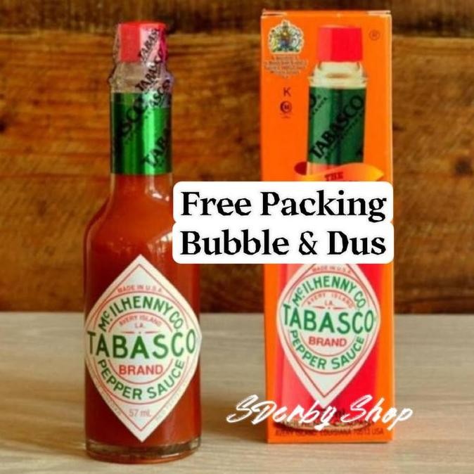 

Tersedia Tabasco Pepper Sauce 60ml