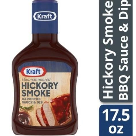 

Ready kraft barbeque sauce hikory smoke 510gr