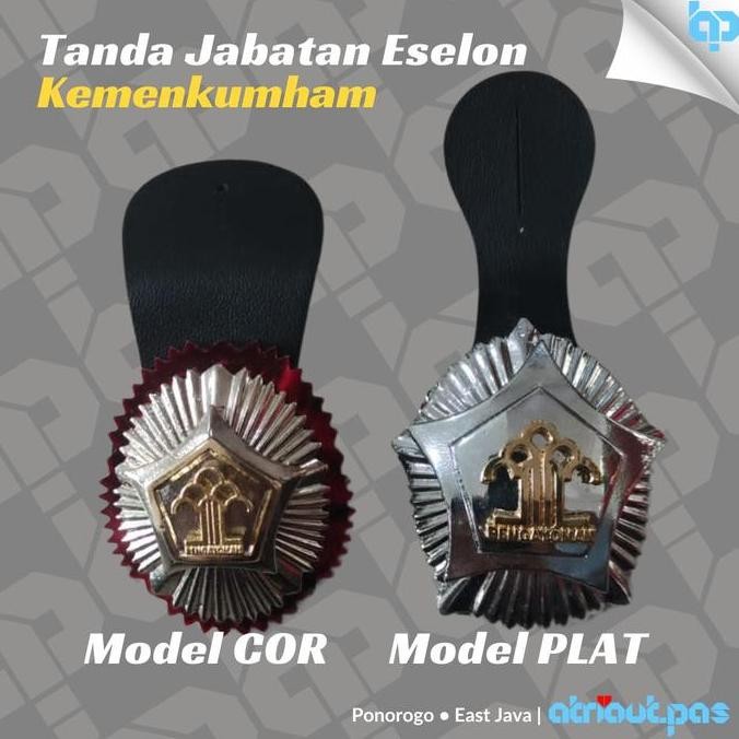 Tanda Jabatan Eselon Kemenkumham Pdh Pdu New Stok
