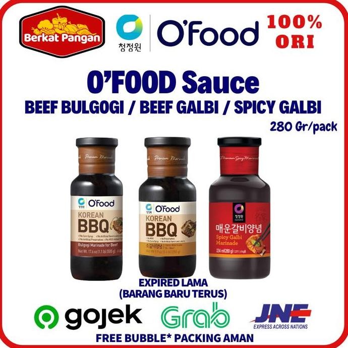 

Tersedia Chung Jung One - Beef Bulgogi / Beef Galbi / Spicy Galbi Saus 280gr