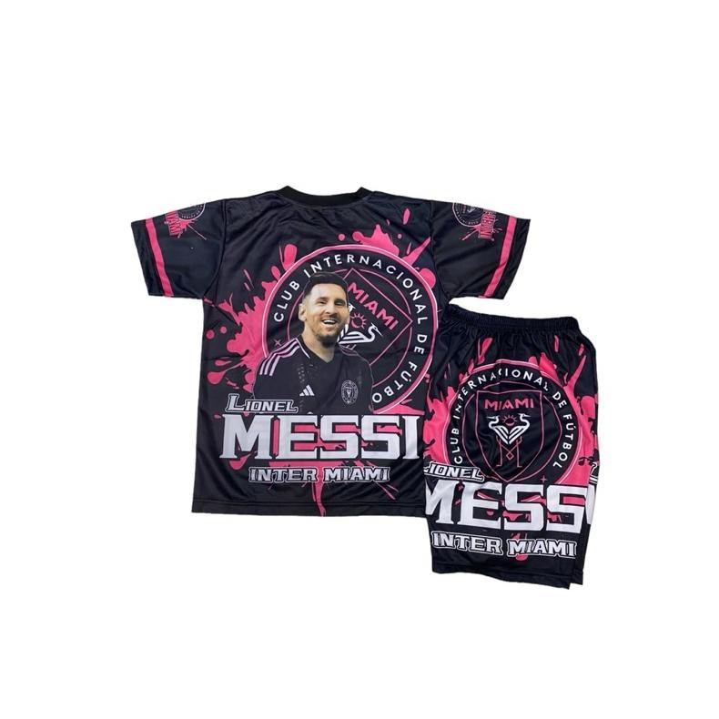 Ready Setelan Bola Anak/Set Bola/Setelan Club Bola/Jersey Miami Messi/Setelan Inter Messi 2024