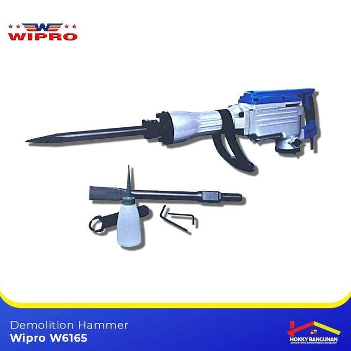 BEBAS ONGKIR - Bor Penghancur Beton / Jack Hammer W 6165 Wipro