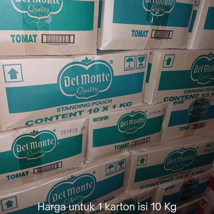 

Diskon! Saos Tomat Del Monte 1 Kg Kartonan
