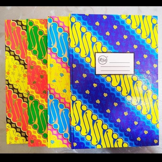 

produk baru!! ria buku folio 200 lembar - buku hardcover
