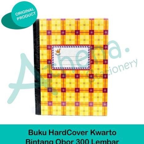 

produk baru!! buku hardcover bintang obor kwarto 300