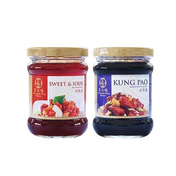 

PROMO THE DUCK KING SAUCE PAKET DUA - SWEET SOUR + KUNG PAO