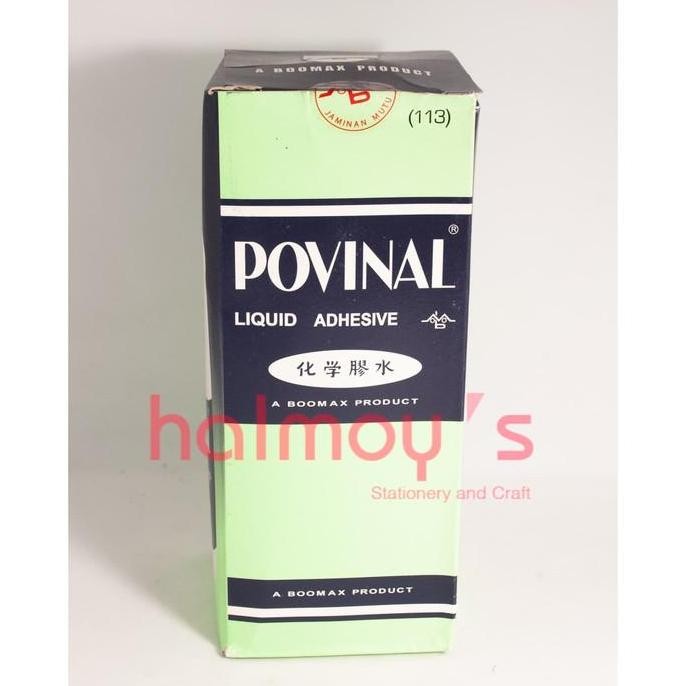 

ready LEM / GLUE CAIR ( BENING ) POVINAL 113 500 ML ( BESAR )