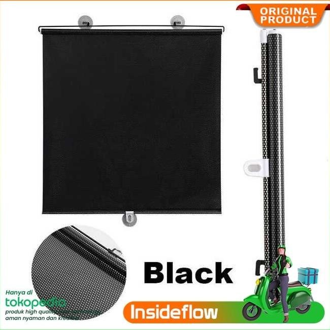 New Tirai Gorden Kaca Jendela Mobil Penahan Sinar Matahari Roller Blind