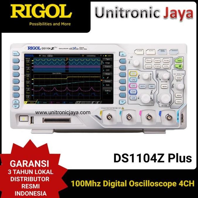 RIGOL DS1104Z 100Mhz Digital Oscilloscope 4CH