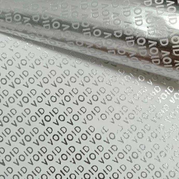 

ready Sticker Void Hologram 33x15mm 3line 1000pcs Gap 2m Core 1