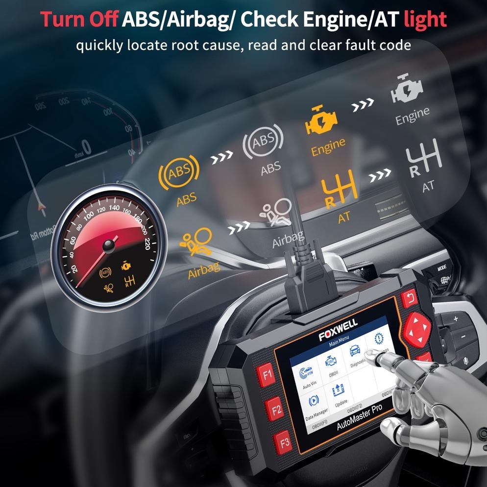Ready Foxwell Nt604 Elite Obd2 Scanner Odb2 Alat Diagnostik Mobil Obdii Mobil Scanner Obd Mobil Diag