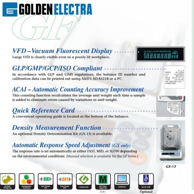 Timbangan AND GF-300, Precision Balance, timbangan emas and gf300 murah