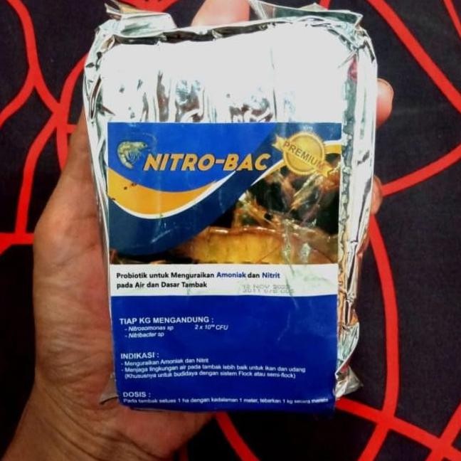 Nitrobac 1 kg Nitrobacter probiotik bakteri starter kolam koi [terbaik]