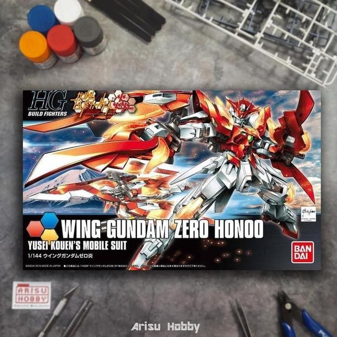 HG HGBF Wing Gundam Zero Honoo 1/144 Bandai