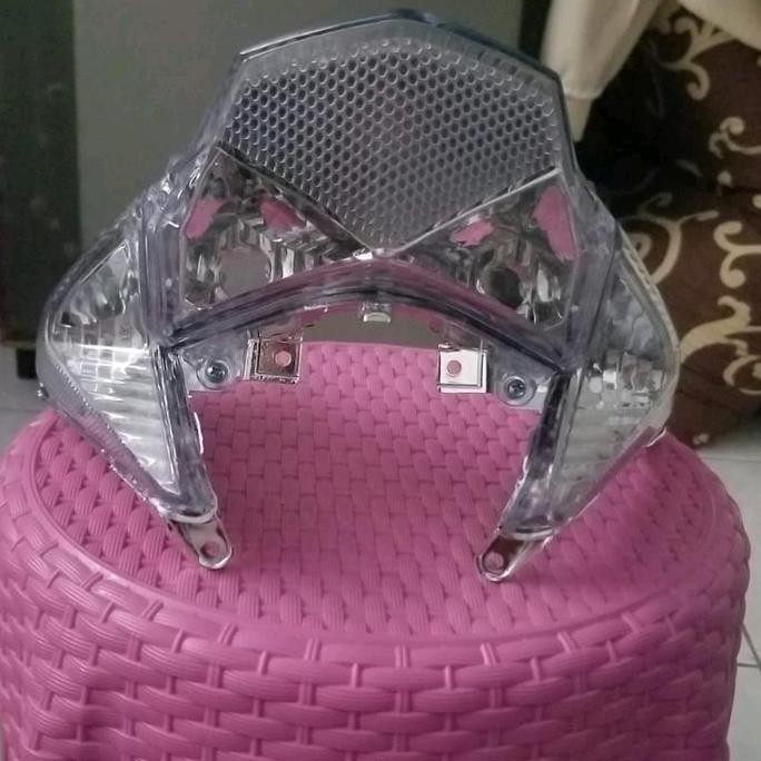 Promo Lampu belakang assy vario 125 2013-2015 putih bening satu set reflektor COD