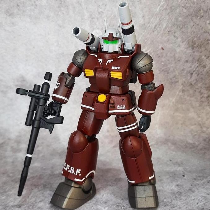 Gundam HG Guncannon Custom Repaint Decal Coating 1/144 Bandai Gunpla