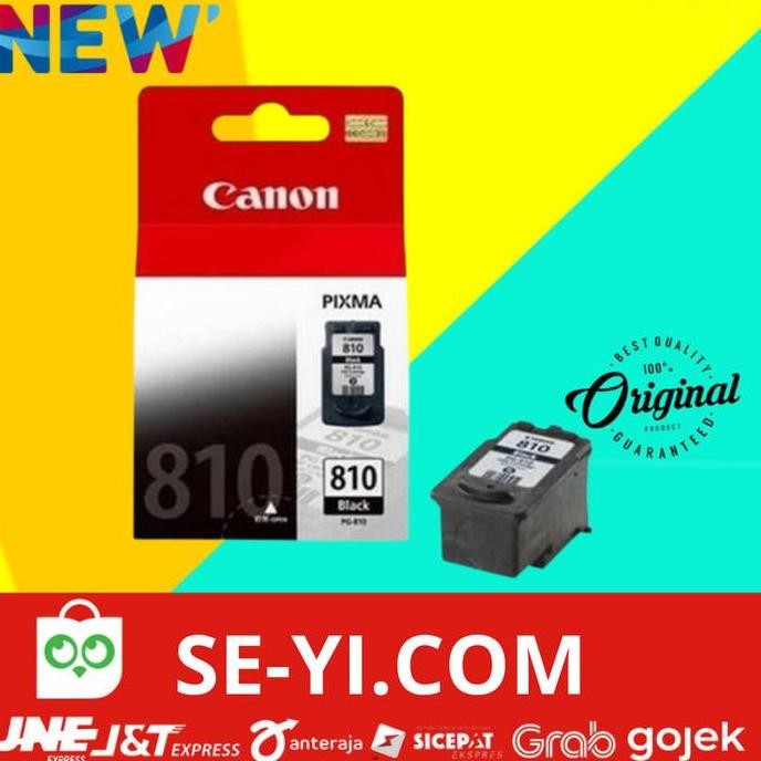 promo Cartridge Canon PG-810 Black Baru 100% Asli