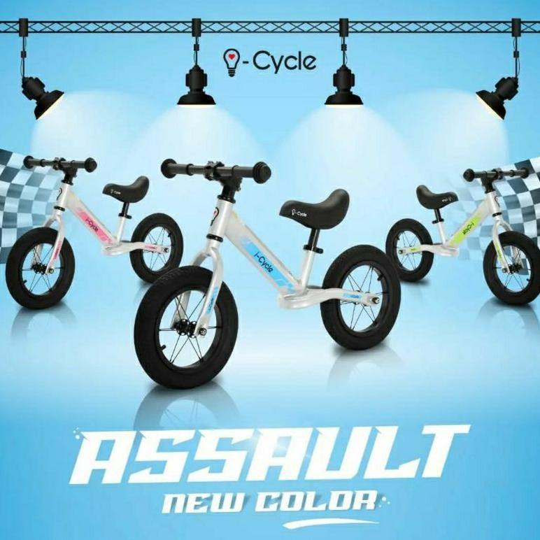 I-Cycle Balance Bike Assault - Push Bike