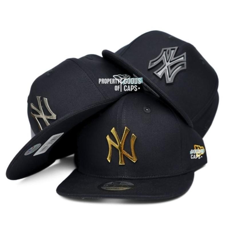 HJK Topi Snapback NY Logo Besi